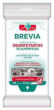 Toalhitas desinfectantes multi-superfícies