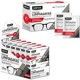 Toalhitas limpa óculos