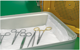 Empapadores para caixas de esterilização de instrumentos