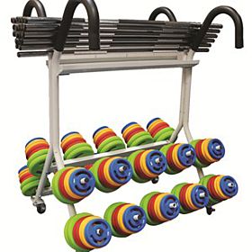 Suporte de discos e barras